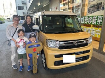 スペーシア納車しました！！